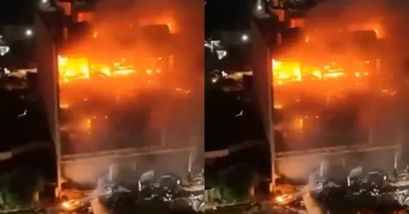 A fire at a mall in eastern Iraq kills 50 people