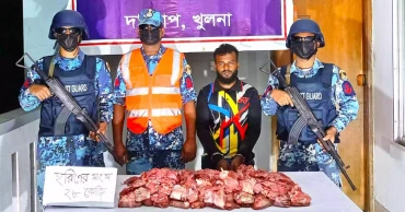 Poacher held with 28 kg venison in Bagerhat