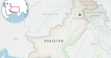 9 police officers killed in militant attack on post in southwest Pakistan