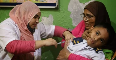 Emergency measles-rubella vaccination drive begins in DSCC areas