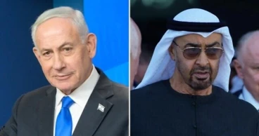 Netanyahu visits UAE, meets president on Iran-Israeli state media
