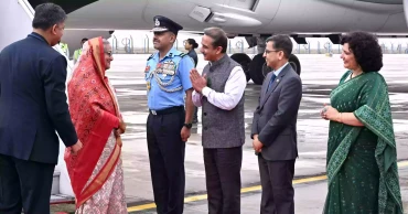 PM Hasina arrives in New Delhi to begin two-day state visit