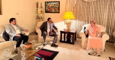 Palestinian envoy meets Khaleda