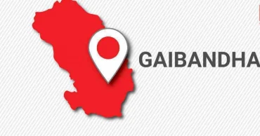 Santal houses set on fire by UP chairman in Gaibandha
