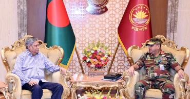 Army chief meets President Shahabuddin