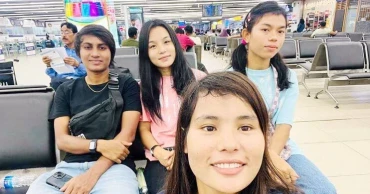 4 national women's footballers leave for Bhutan to play in AFC Women's Club Championship