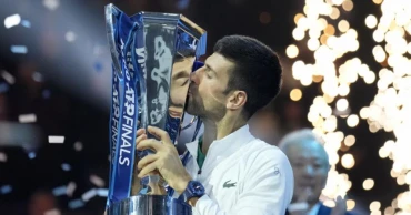 Djokovic matches Federer's record with 6th ATP Finals title