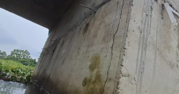 Cracks before completion: Tk 2.2cr bridge in Chandpur sparks quality concerns