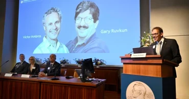 Nobel Prize in medicine honors American duo for their discovery of microRNA