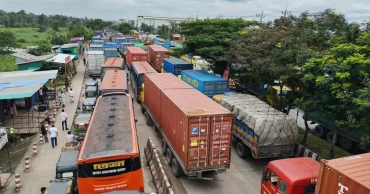 Prolonged delay in road repair work triggers 15-km tailback in Cumilla