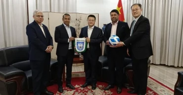 Chinese Ambassador discusses cooperation in sports with BFF President