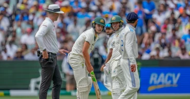 Kohli and Australia teen Konstas provide a fiery start to the 4th cricket test