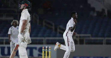 West Indies quicks leave Australia struggling at 99-6 in third Test