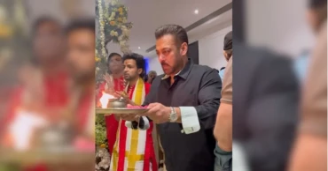 Salman Khan joins family for Ganesh Chaturthi aarti