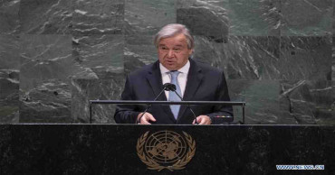 Int'l cooperation only way to defeat COVID-19, climate emergency: UN chief