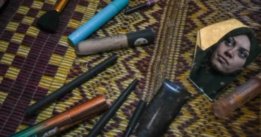 The Shared Silhouette of Sacrifice: Women of Palestine and Iran