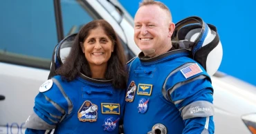 NASA astronauts return to earth after prolonged space mission delay