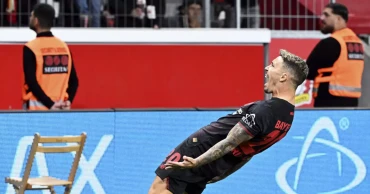 Leverkusen beats in-form Frankfurt to claim first Bundesliga victory