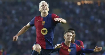 Dani Olmo leads Barcelona to city derby win over Espanyol