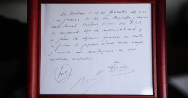 Messi napkin that sealed Barcelona move sells for $965,000 at auction