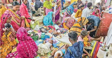 86 beds, around 300 patients: Rangpur hospital's children wards in crisis