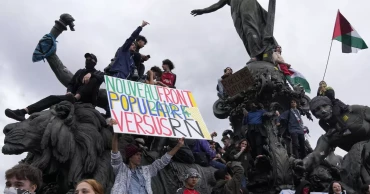 French protesters are standing up to the far right ahead of the country's snap elections