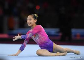 American gymnast Biles wins all-round, China's teenager Tang takes silver at worlds