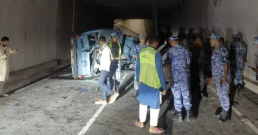 3 BAF members killed, 4 injured as pickup falls from flyover onto Dhaka airport