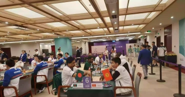 Asian Games Chess: Bangladesh men suffer 1.5–2.5 points defeat against Kyrgyzstan