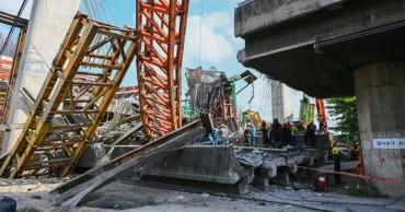 5 killed as under-construction elevated road collapses in Bangkok