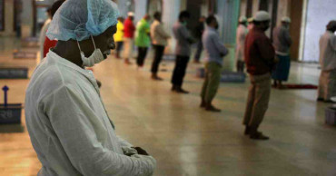 Photos: Tarabi prayer offered at Baitul Mukarram National Mosque