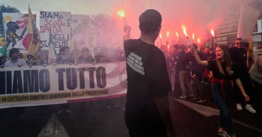 Hundreds of soldiers deployed in Milan as protests sweep Europe