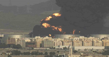 Yemen rebels strike oil depot in Saudi city hosting F1 race