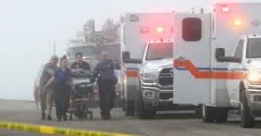 Five or more dead after Mexican Navy medical flight crashes off Texas coast