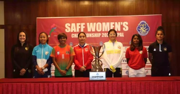 Bangladesh Women’s Football team make first practices in Kathmandu