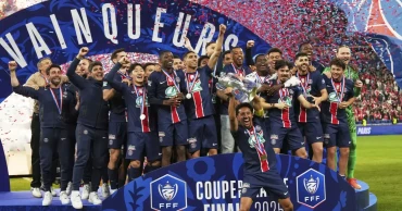 Barcola brace helps PSG to another French Cup heading to Champions League final
