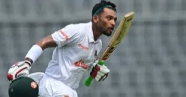 Galle Test: Shanto hits back-to-back centuries as Bangladesh set 296 for Sri Lanka