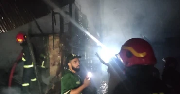 Fire at a market in Old Dhaka doused