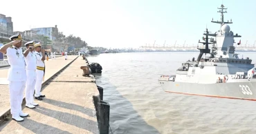Russian naval ships arrive in Chattogram on goodwill visit