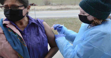 US tribe shares vaccine with relatives, neighbors in Canada