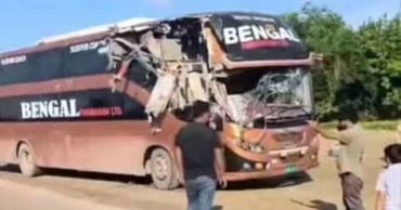 Nine killed as two buses collide in Sylhet