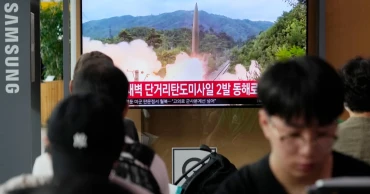 North Korea fires 2 short-range missiles into the sea as US docks nuclear submarine in South Korea