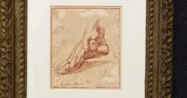 Newly identified Michelangelo foot sketch fetches £16.9m at auction