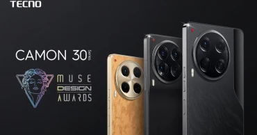TECNO's CAMON 30 Series wins Platinum at MUSE Design Awards