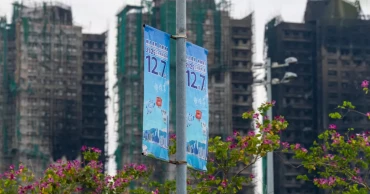 Fire raises concerns as Hong Kong approaches Sunday legislative poll