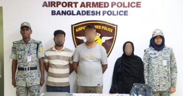 3 held with 397.7g gold, phones and laptops at Dhaka Airport