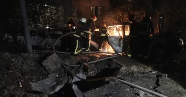 Russia launches pre-dawn attack on Kyiv, killing at least 1; Moscow attacked by drones