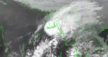 Low pressure area formed over Bay