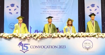 Brac University's 15th convocation held