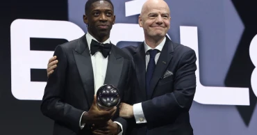 Dembélé, Bonmatí crowned FIFA’s best players of 2025
